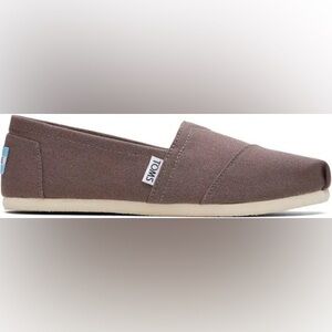 Toms Ash Canvas Women's Classic size 8.5